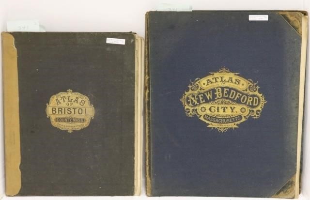 TWO 19TH C BOUND ATLASES TO INCLUDE