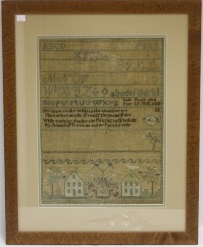 AMERICAN NEEDLEWORK SAMPLER STARTED 2c2699