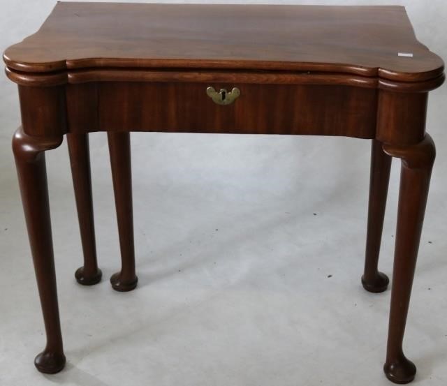 GEORGIAN MAHOGANY SWING LEG GAME 2c26a4