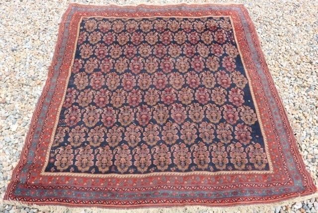 SEMI-ANTIQUE PERSIAN AREA RUG,