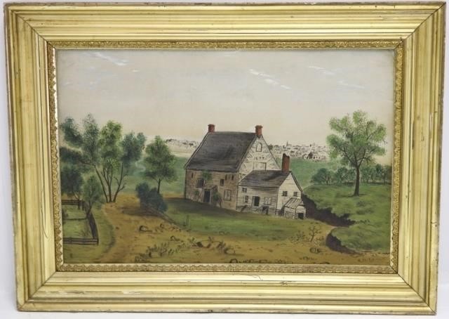 19TH C OIL PAINTING DEPICTING THE 2c274e