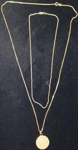 3 PCS. - TWO 18KT. GOLD LADY'S