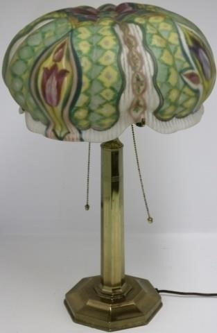 EARLY 20TH C PAIRPOINT TABLE LAMP  2c27fd