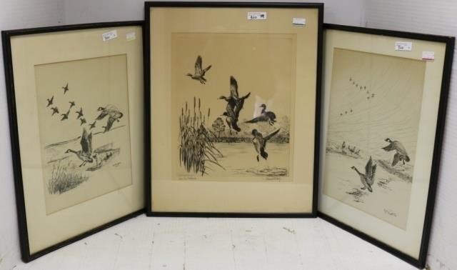 3 ETCHINGS ONE BY RICHARD E  2c280f