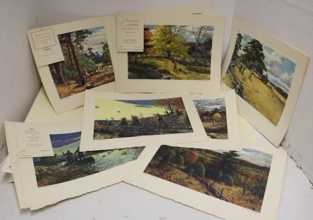 LOT OF 15 A. LASSELL RIPLEY (1896-1969),