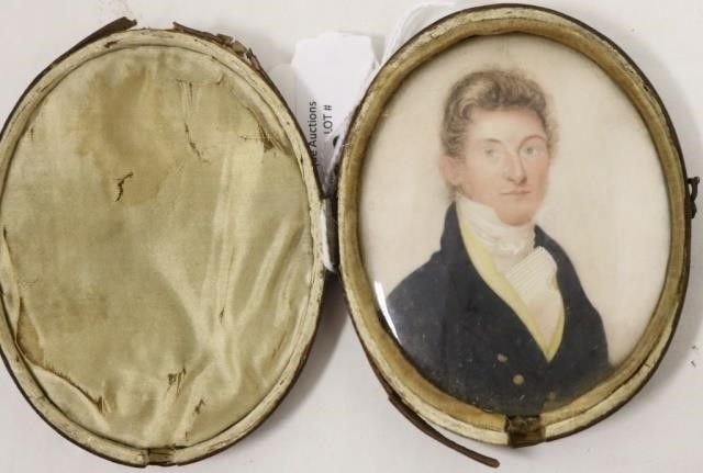 EARLY 19TH C AMERICAN PORTRAIT 2c2871