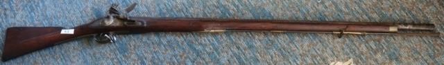 EARLY 19TH C TOWER FLINTLOCK MUSKET  2c28a3