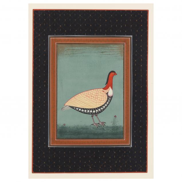 AN INDIAN MINIATURE PAINTING OF