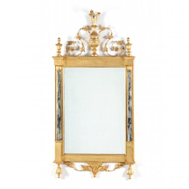 ADAM STYLE GILT AND FAUX MARBLE 2c51ed