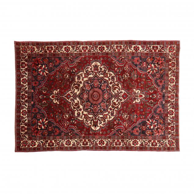 KASHAN RUG Red field with center 2c51e7