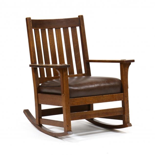 L. & J.G. STICKLEY, MISSION OAK