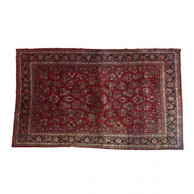 INDO SAROUK CARPET Red field with