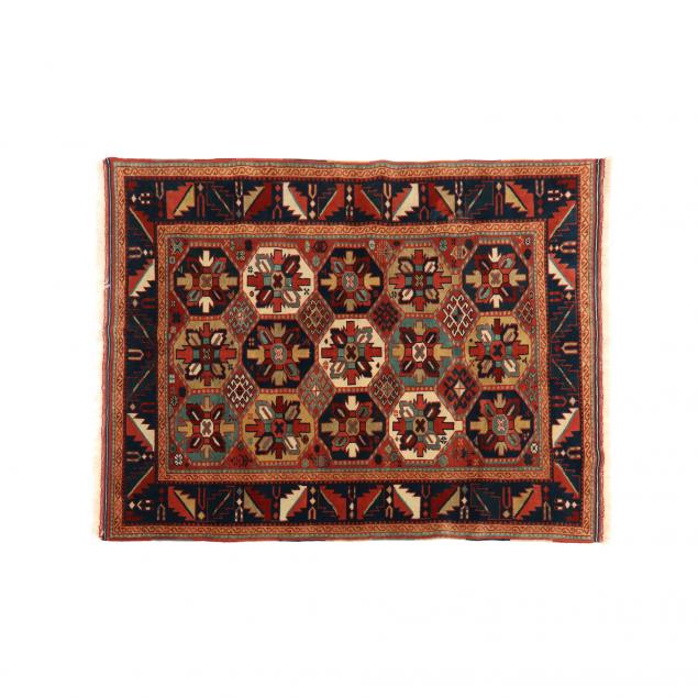 CAUCASIAN STYLE AREA RUG Orange