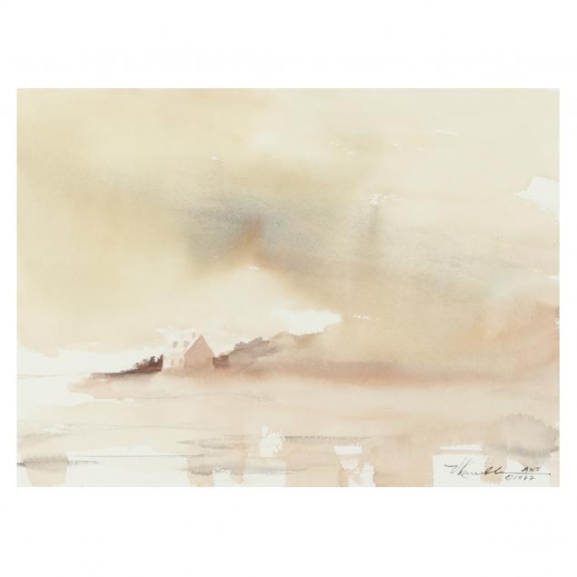 A CONTEMPORARY ATMOSPHERIC WATERCOLOR