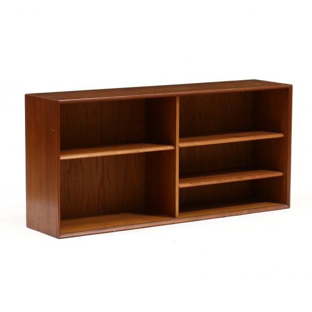 DANISH MODERN TEAK LOW BOOKCASE 2c5419