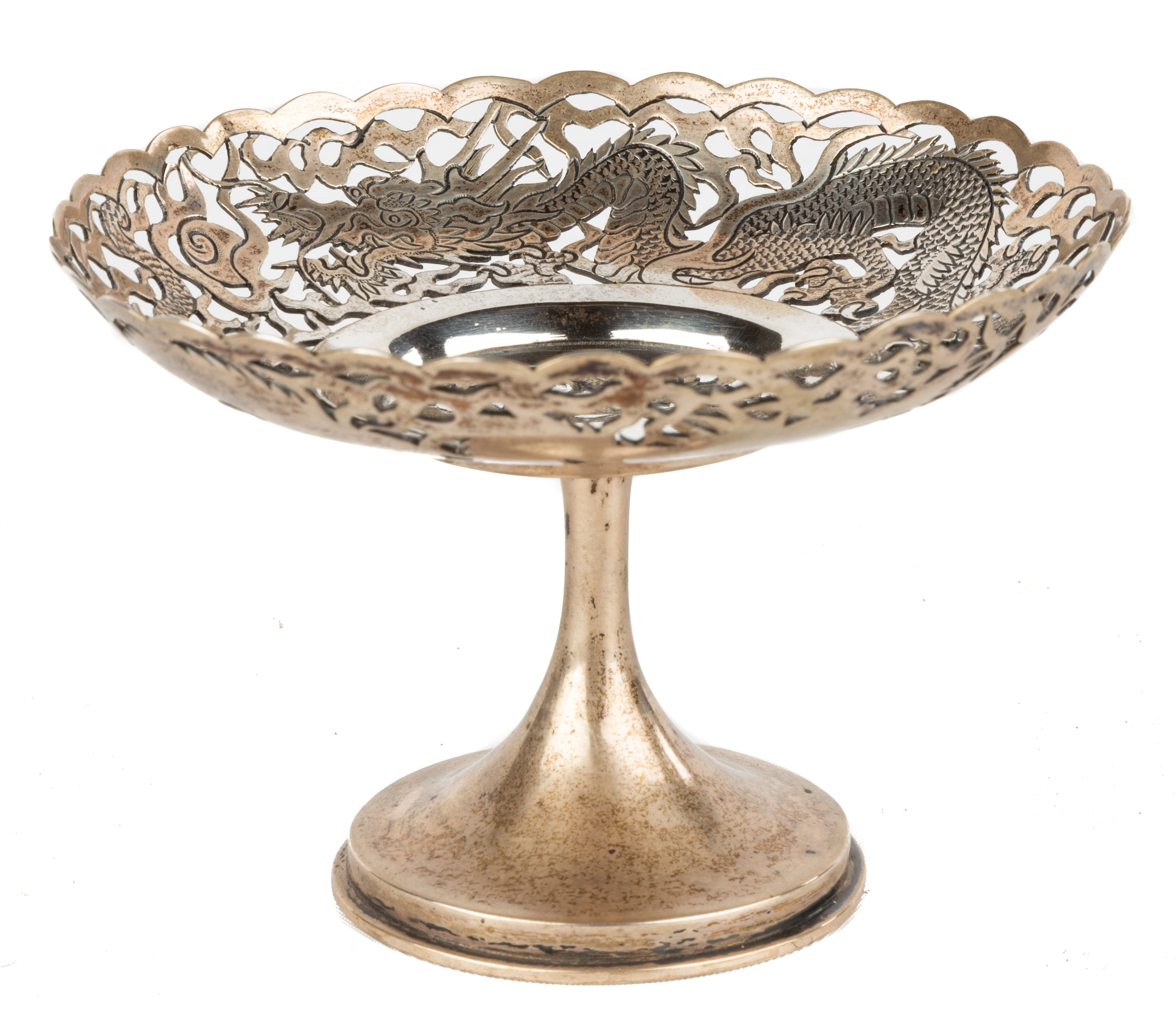 CHINESE EXPORT SILVER COMPOTE With 2c864a