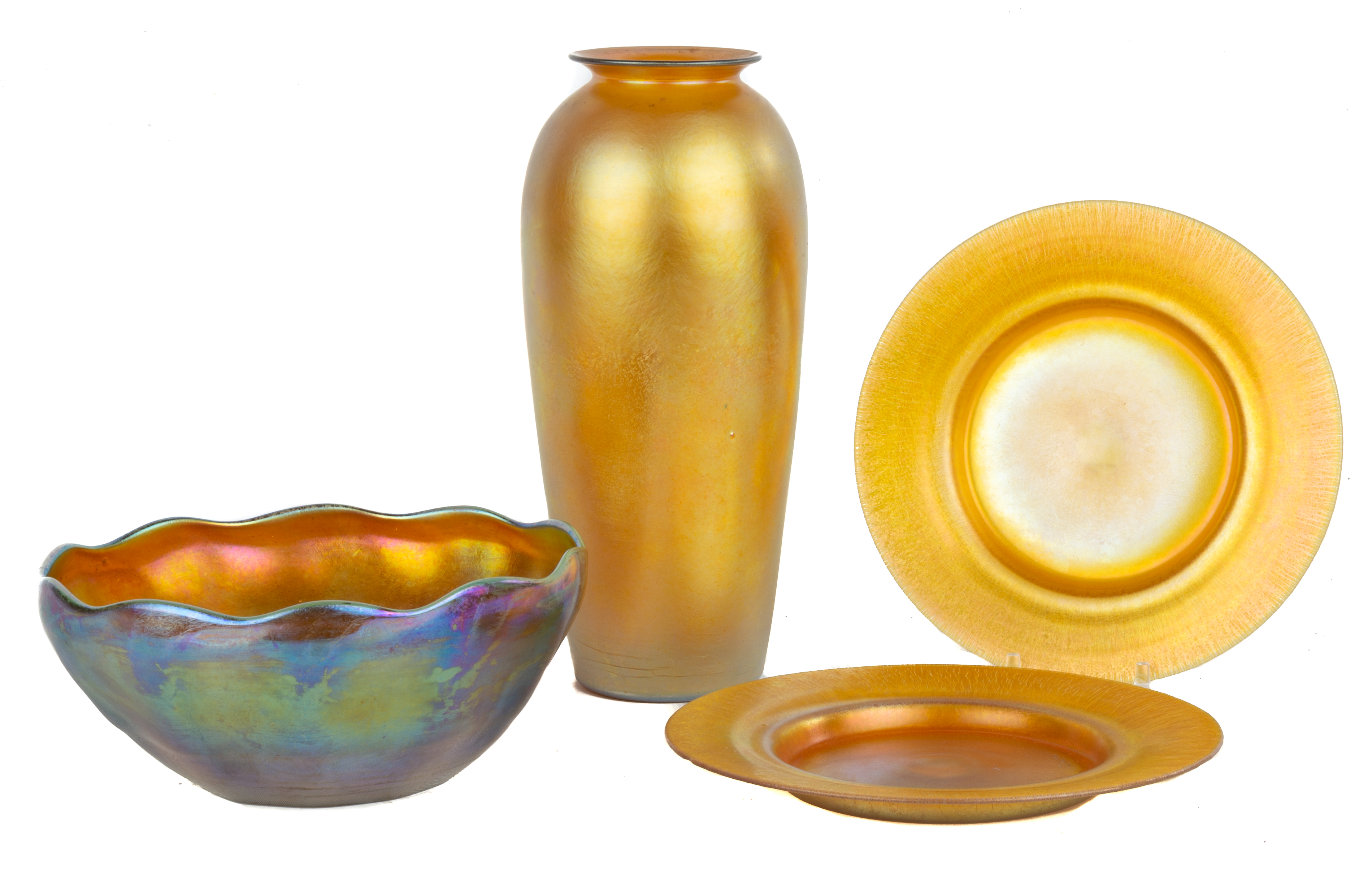 TIFFANY STUDIOS, NEW YORK PLATES, BOWL