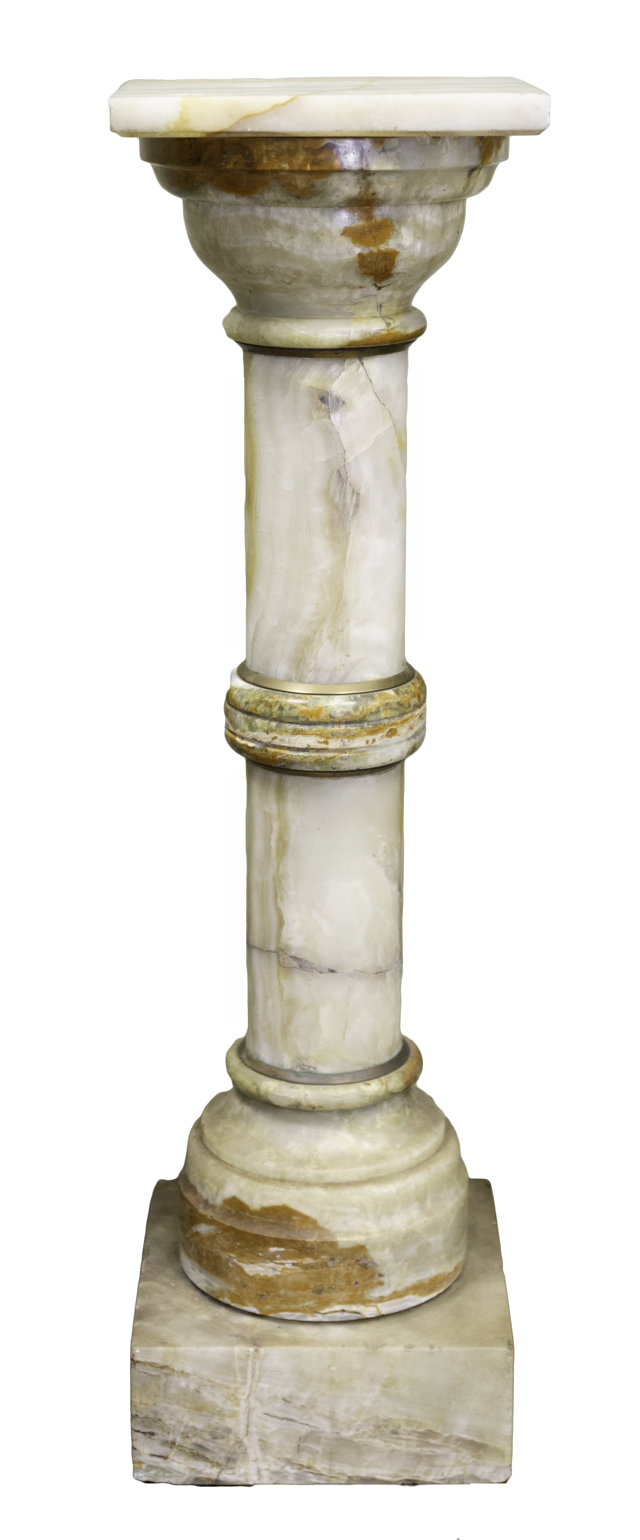 ONYX PEDESTAL 19th century, with