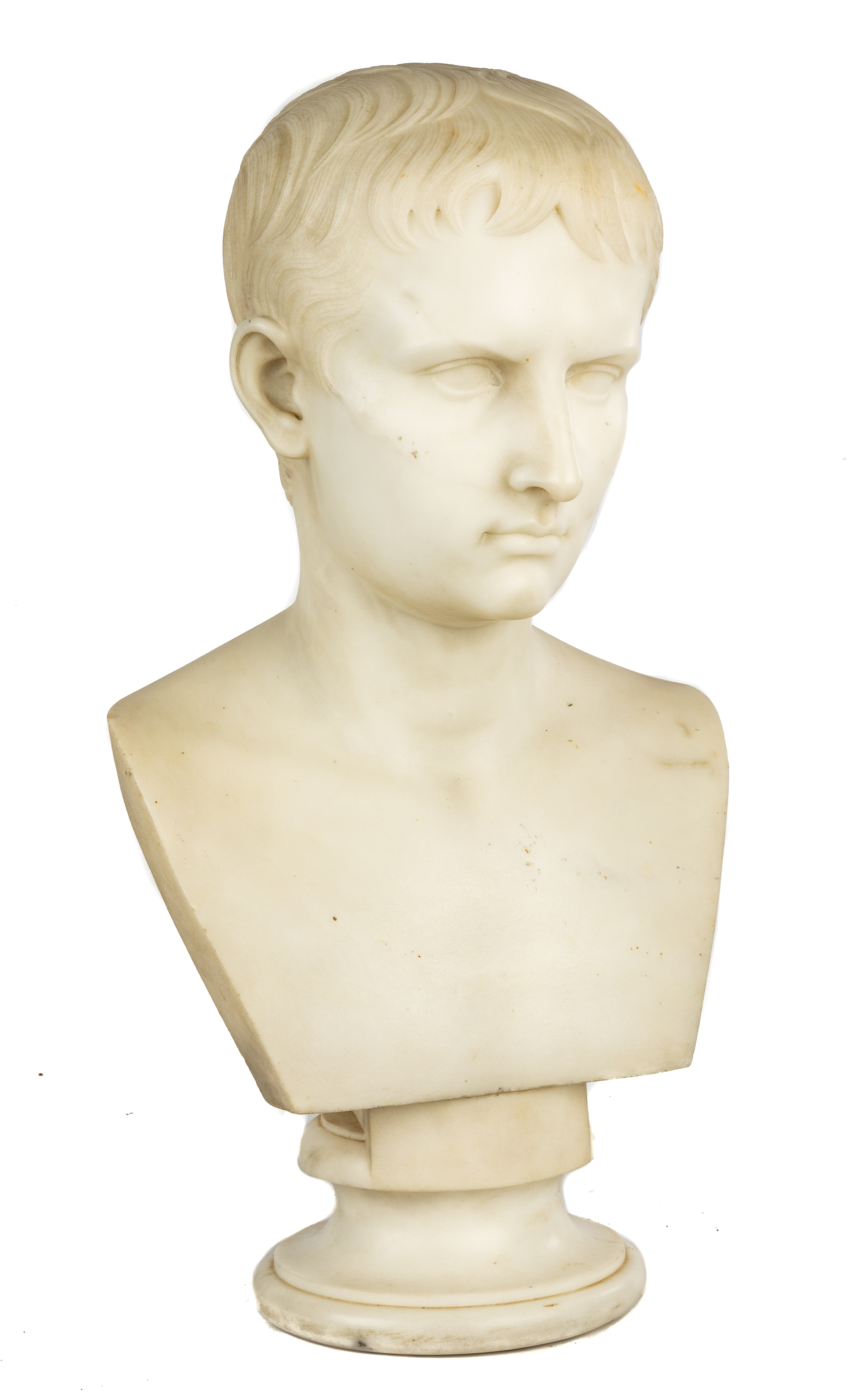 19TH CENTURY MARBLE PORTRAIT BUST