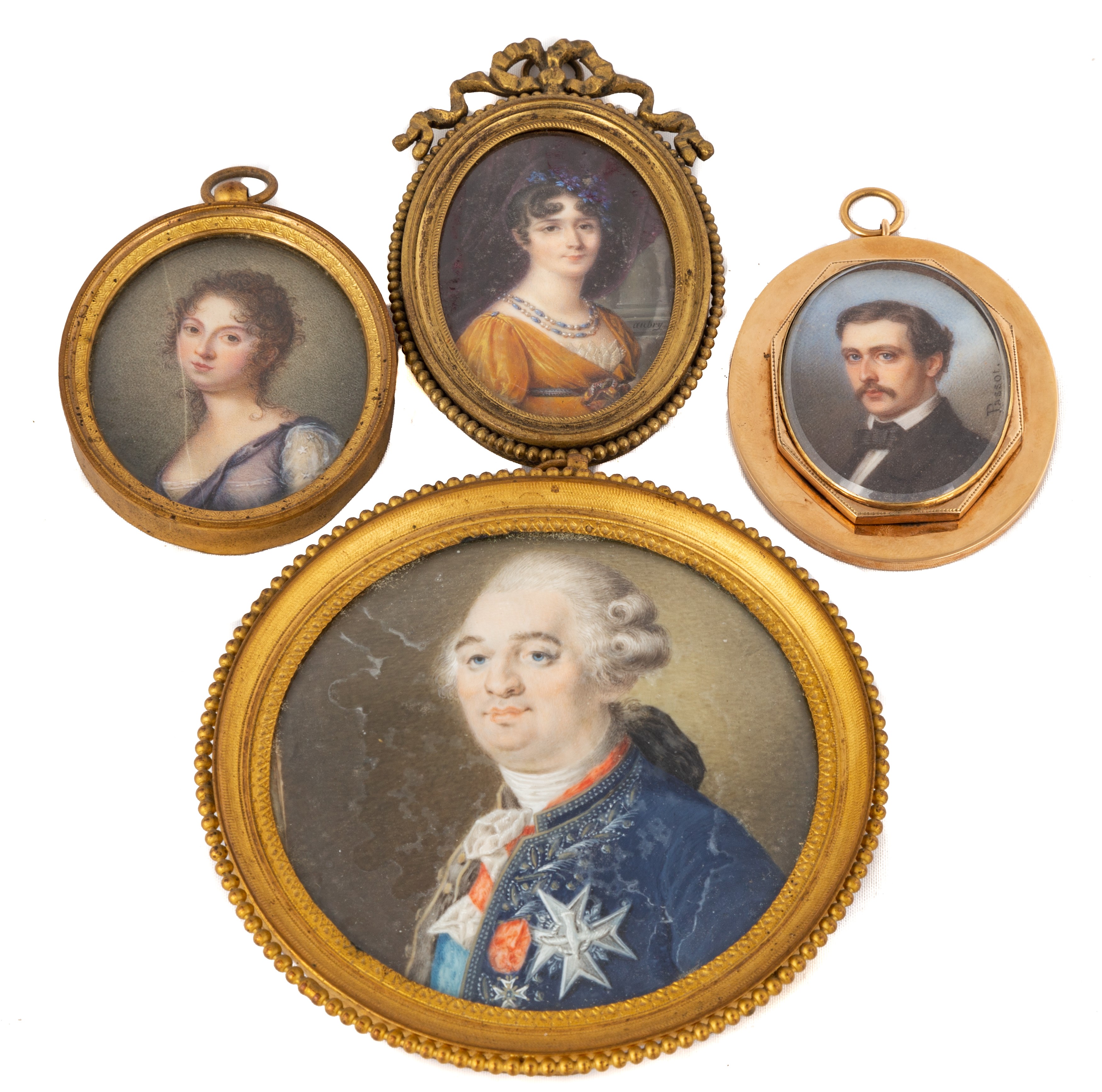 GROUP OF 18TH/19TH CENTURY MINIATURE