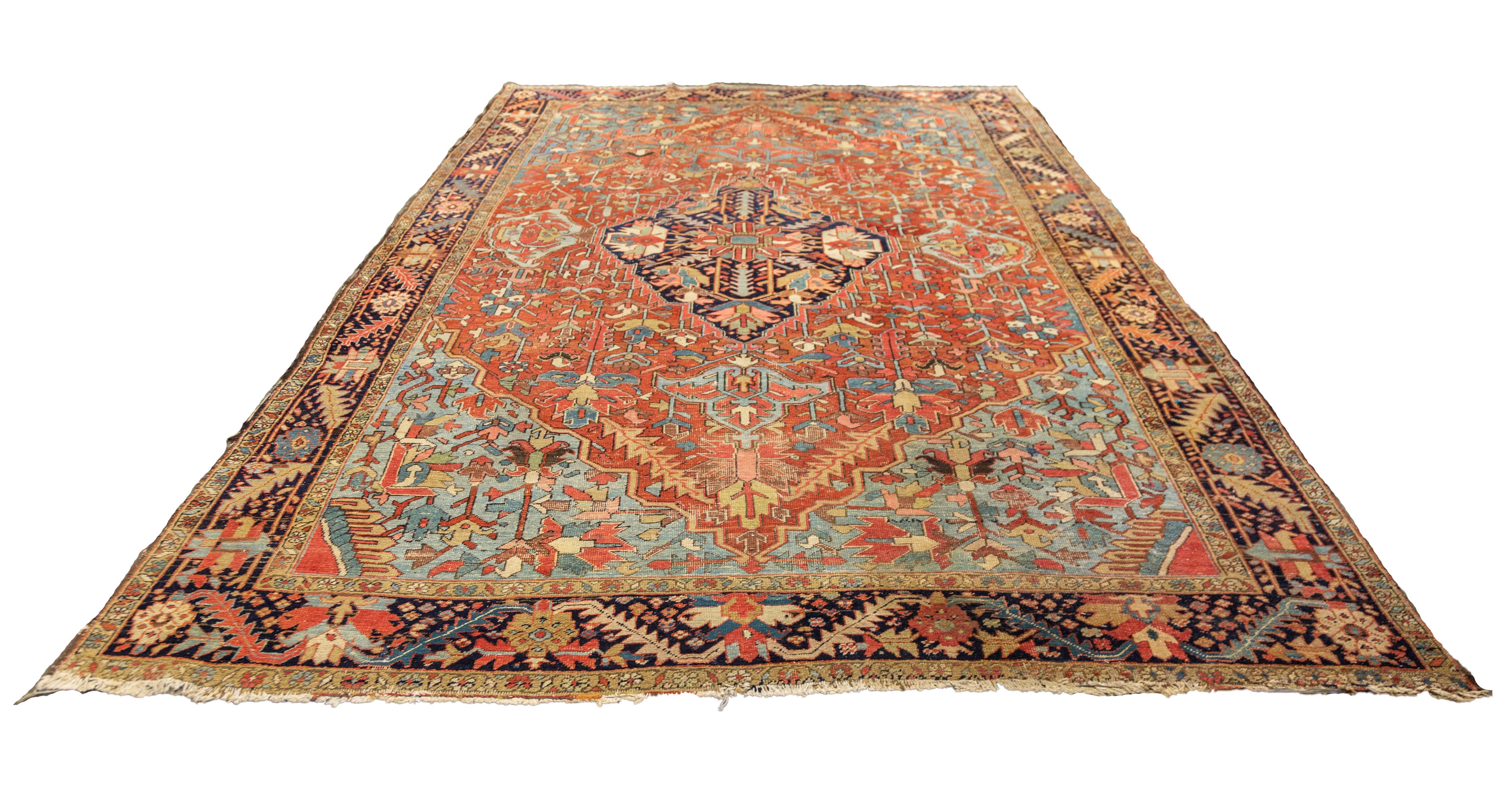 HERIZ ORIENTAL RUG Heriz Oriental 2c8764