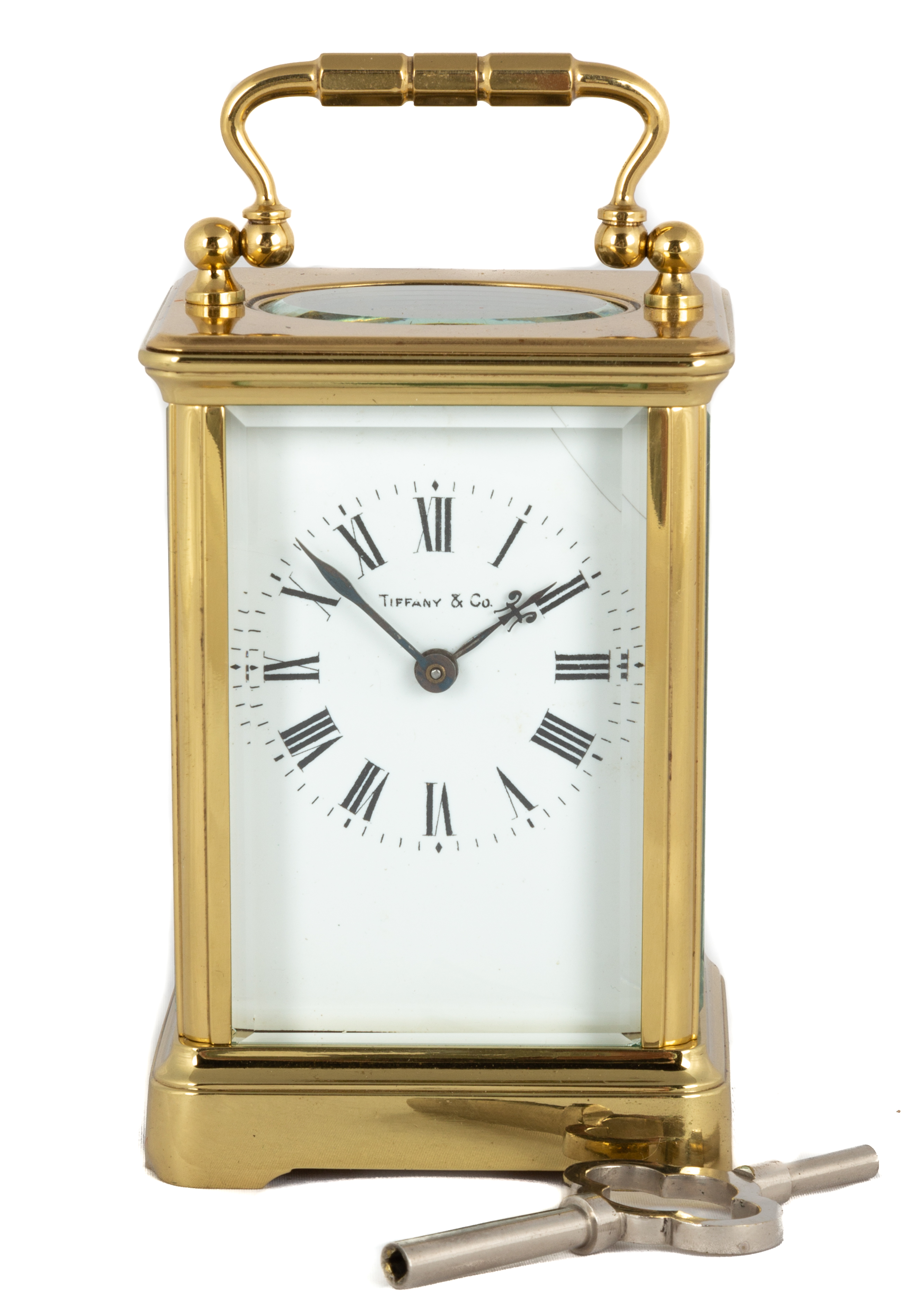 TIFFANY & CO. FRENCH CARRIAGE CLOCK