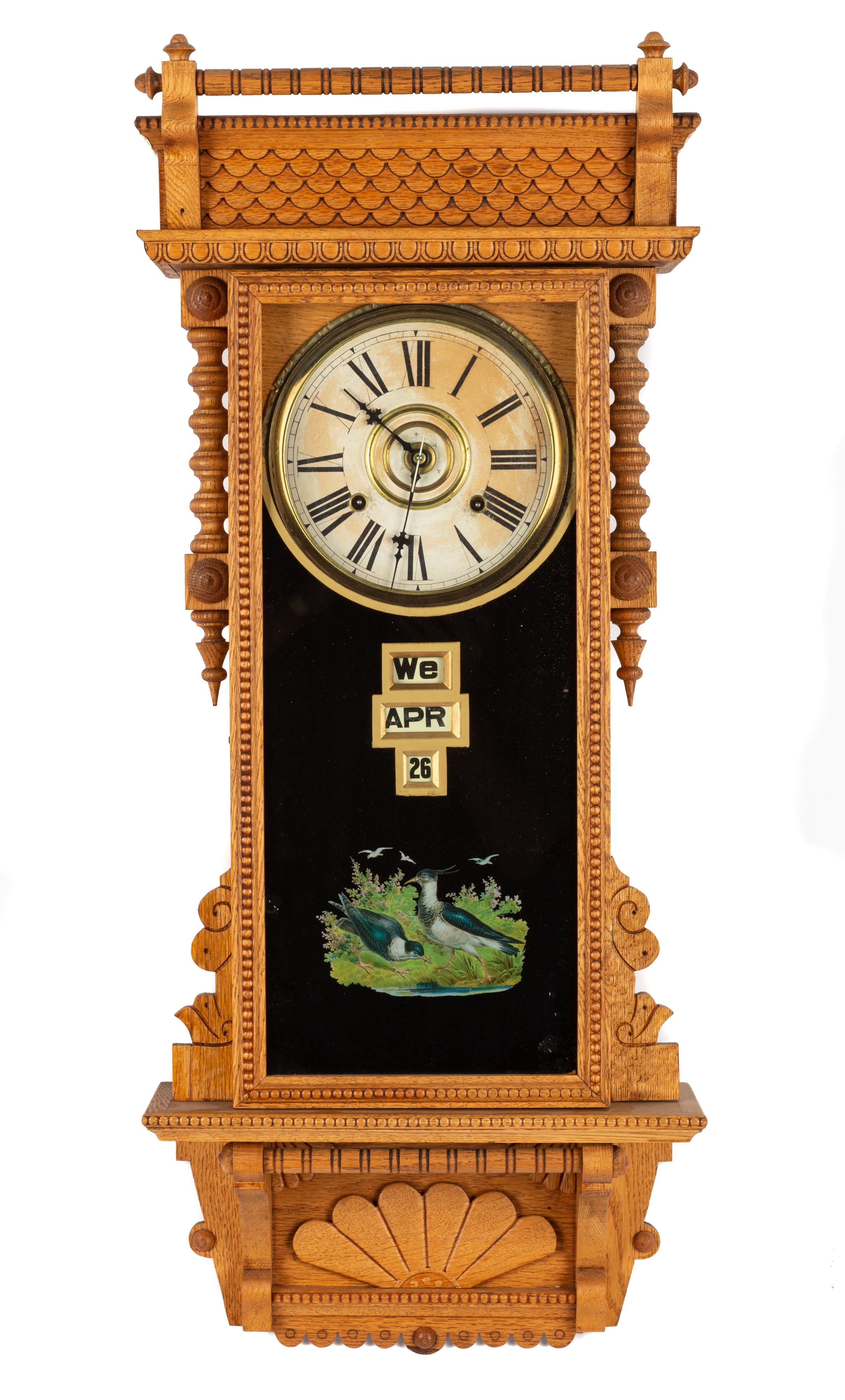 WILLIAM L. GILBERT LENOX CALENDAR CLOCK