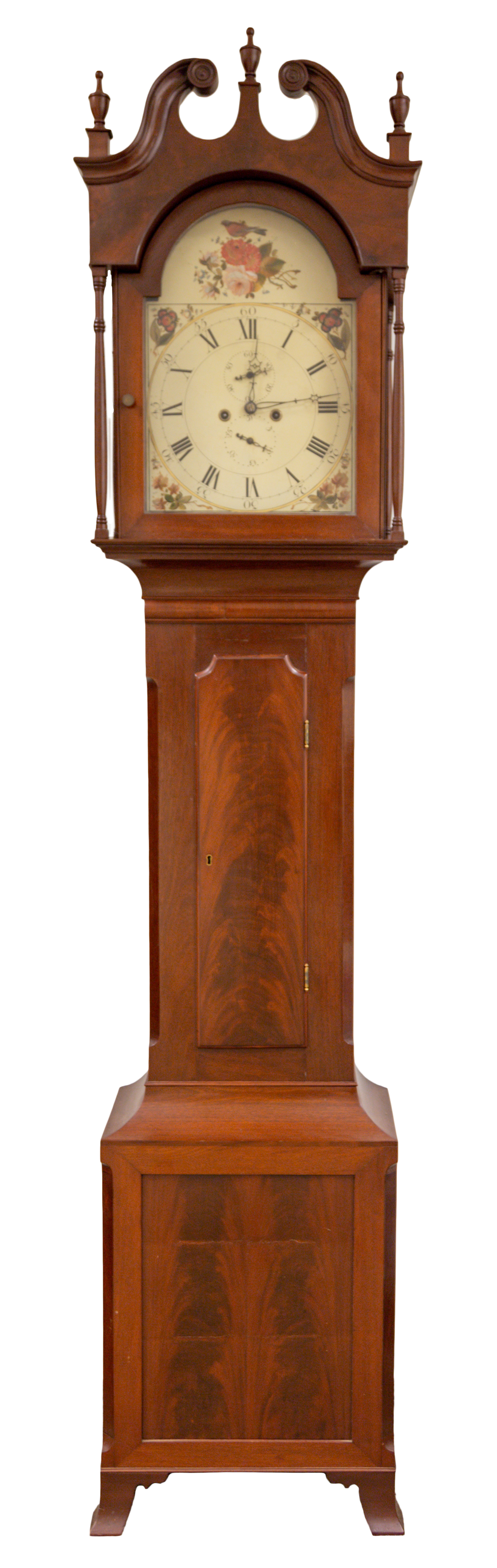 AMERICAN HEPPLEWHITE MAHOGANY TALL 2c87fb