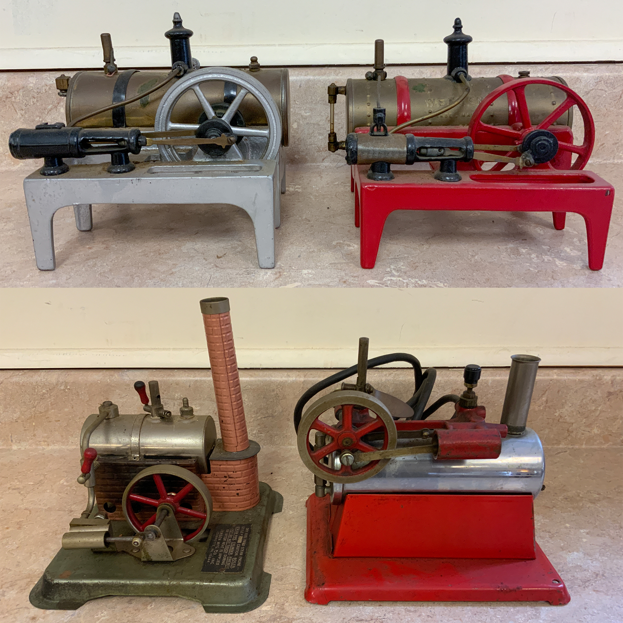  2 WEEDEN MODEL STEAM ENGINES 2c886a