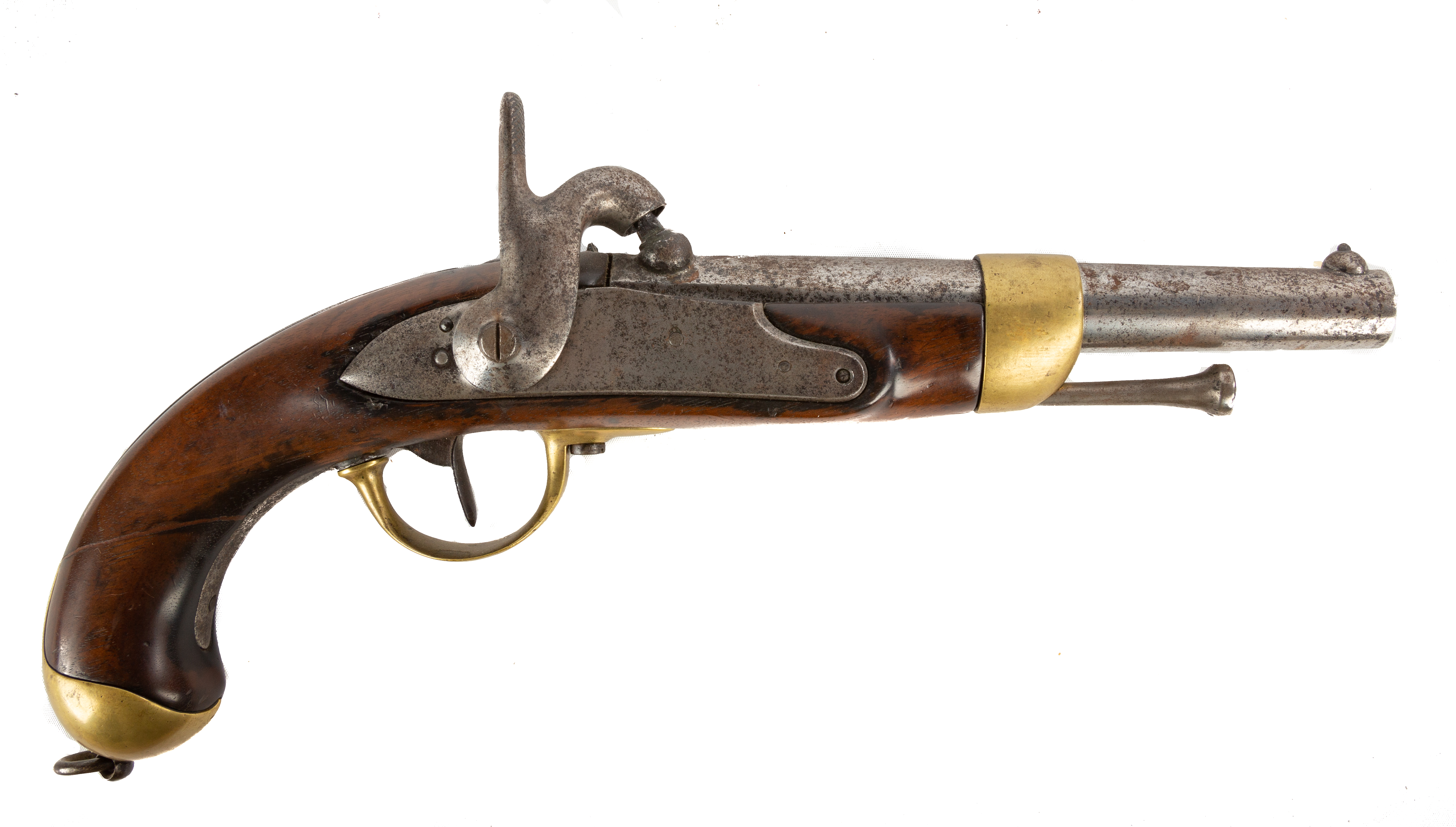EARLY PERCUSSION PISTOL dated 1822.