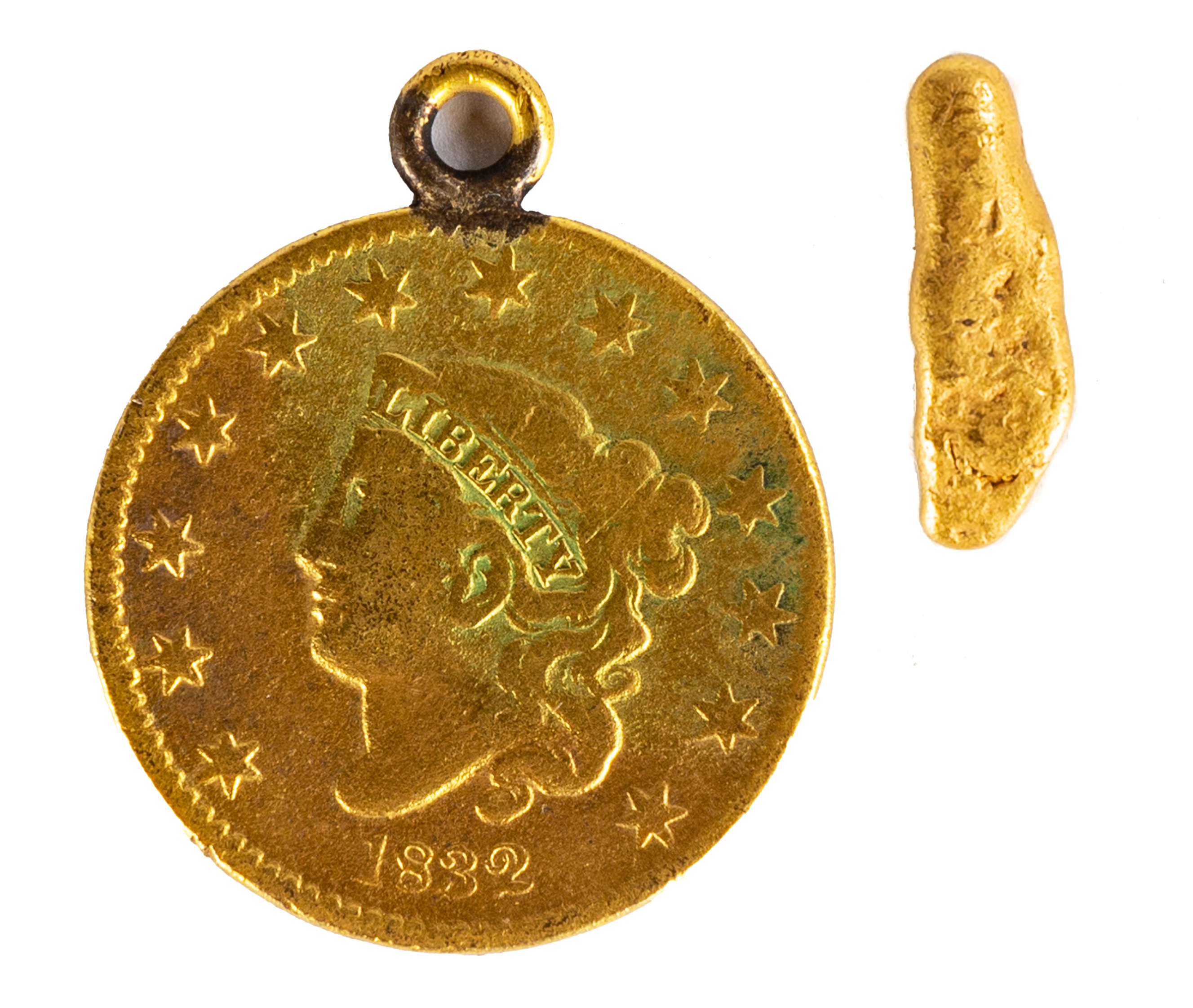 U S 1832 LIBERTY GOLD COIN GOLD 2c88b1