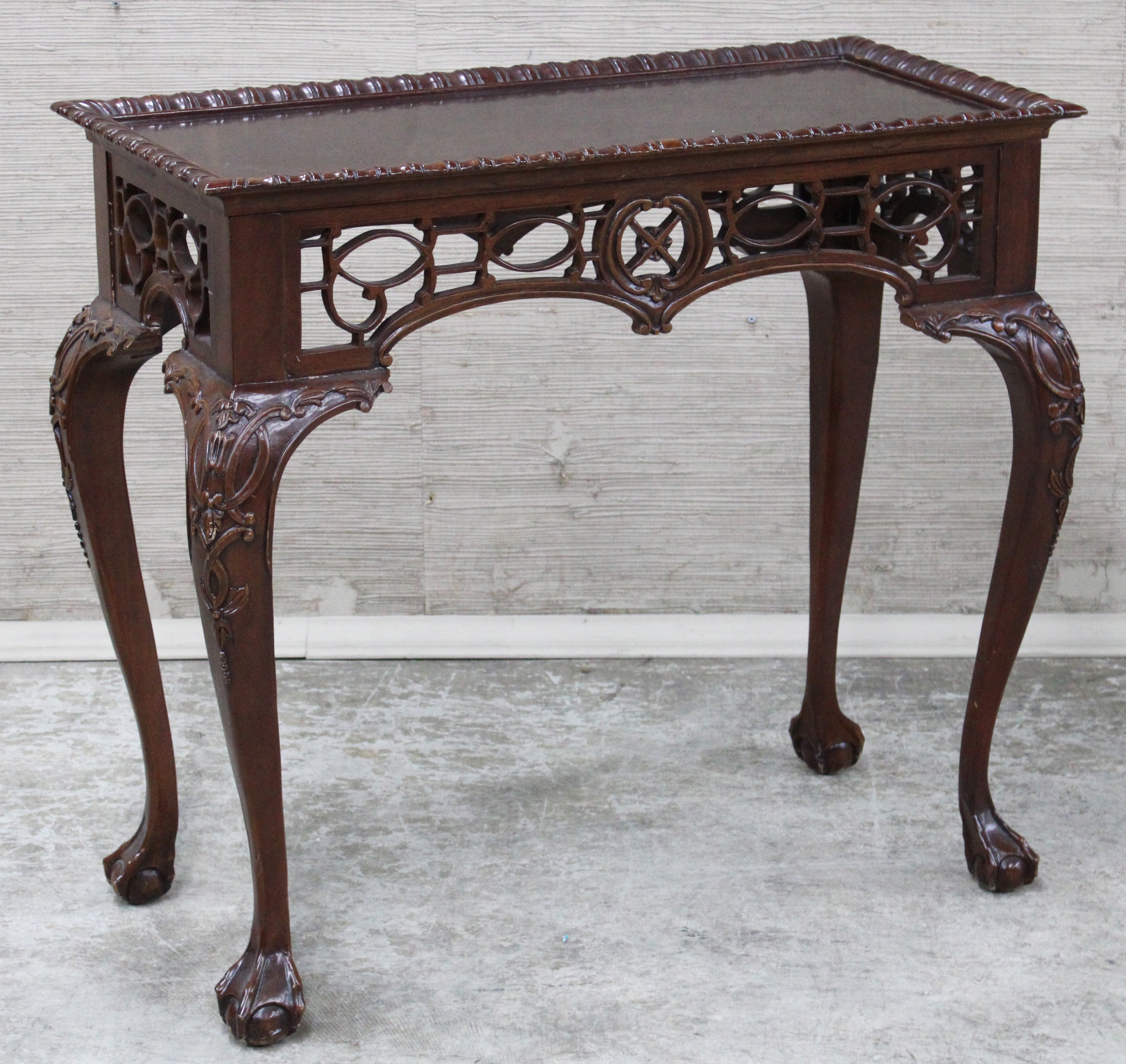 CHINESE CHIPPENDALE STYLE CONSOLE 2c893b