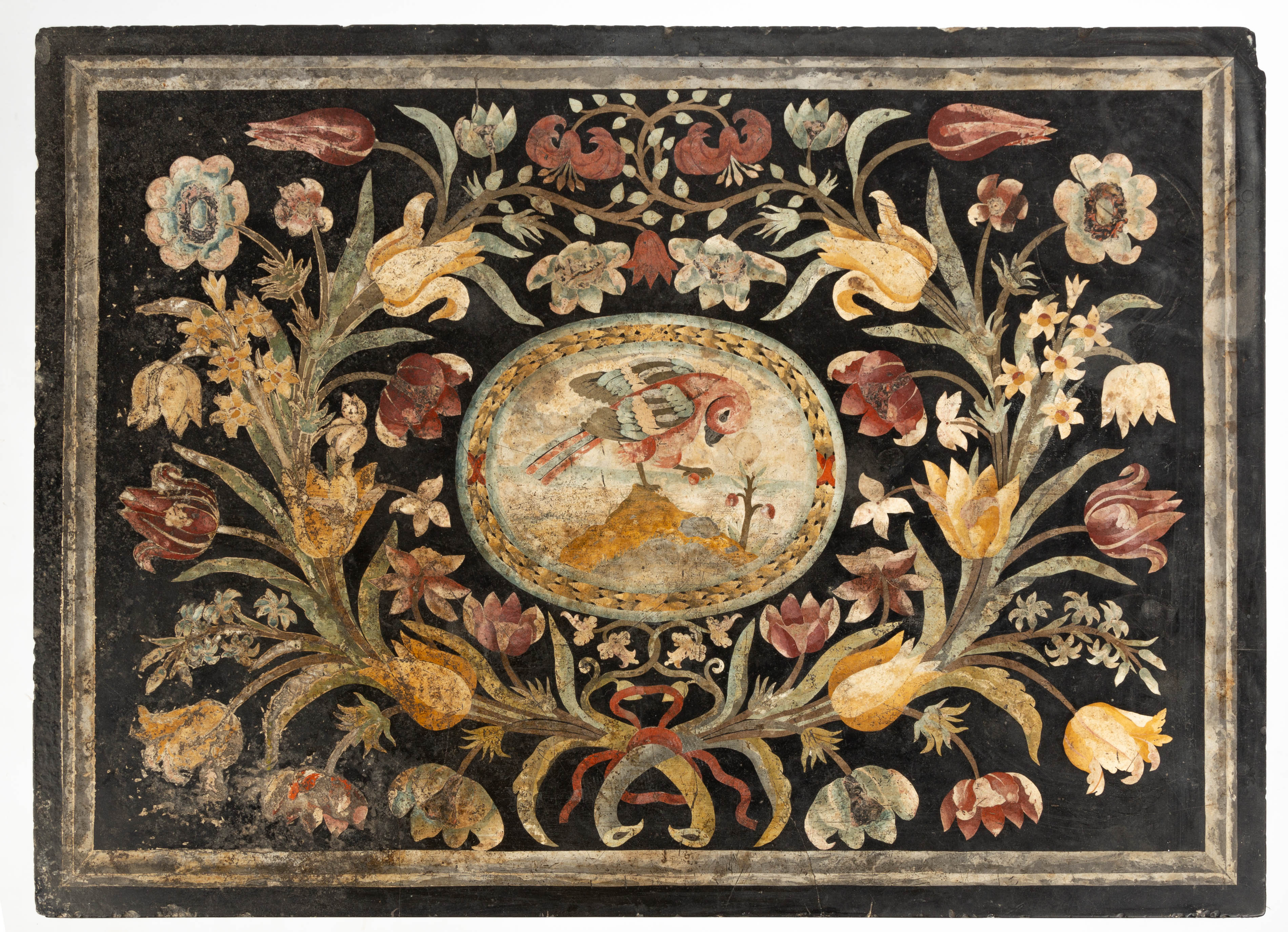 17TH 18TH CENTURY SCAGLIOLA TABLE 2c894a