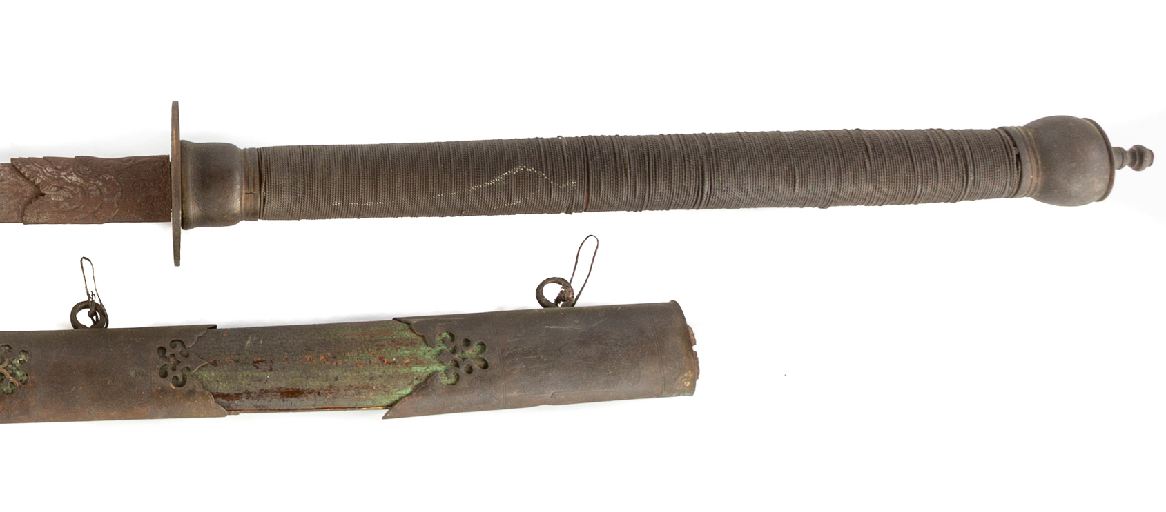 EARLY CHINESE SWORD signed and