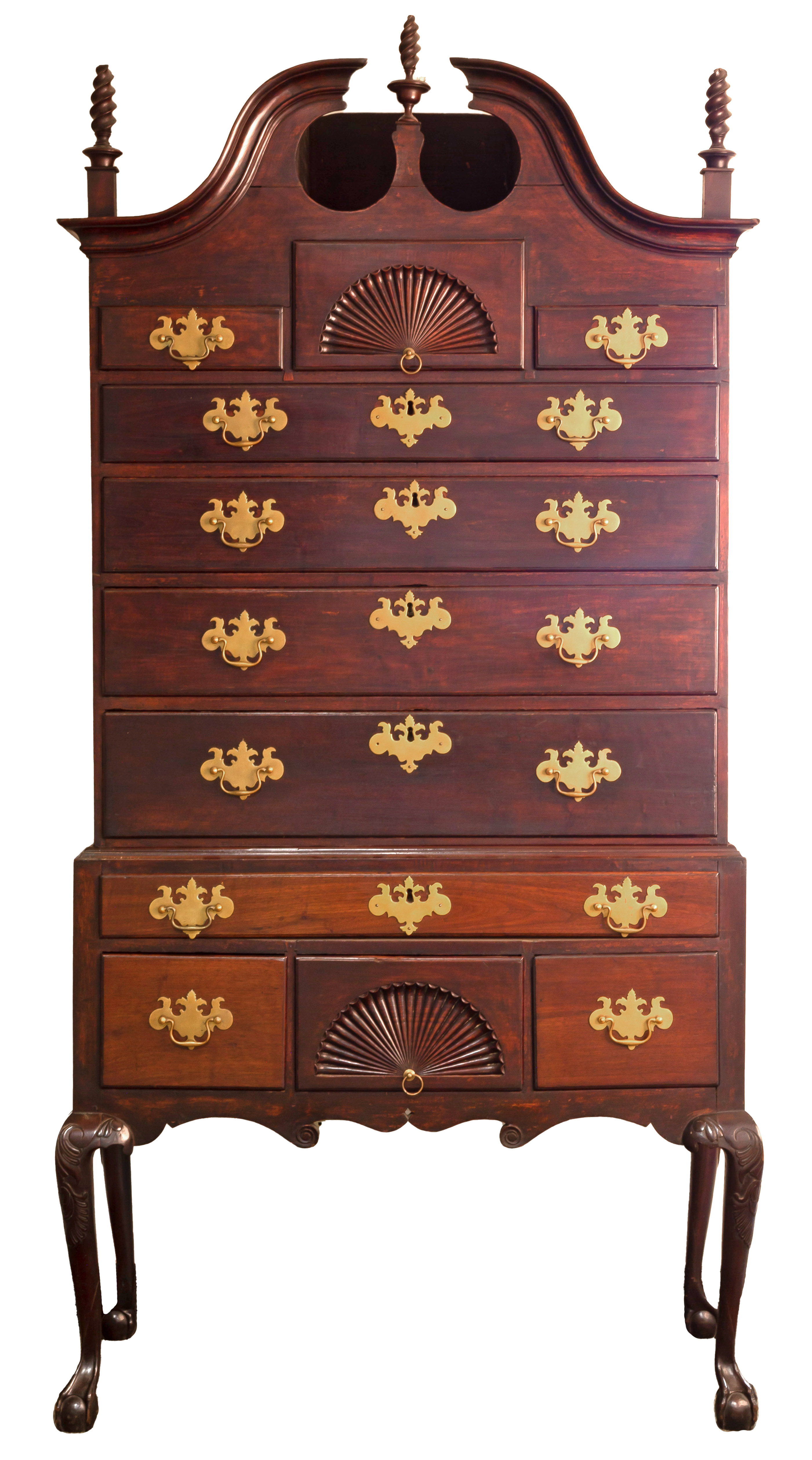 NEW ENGLAND QUEEN ANNE MAHOGANY 2c8983