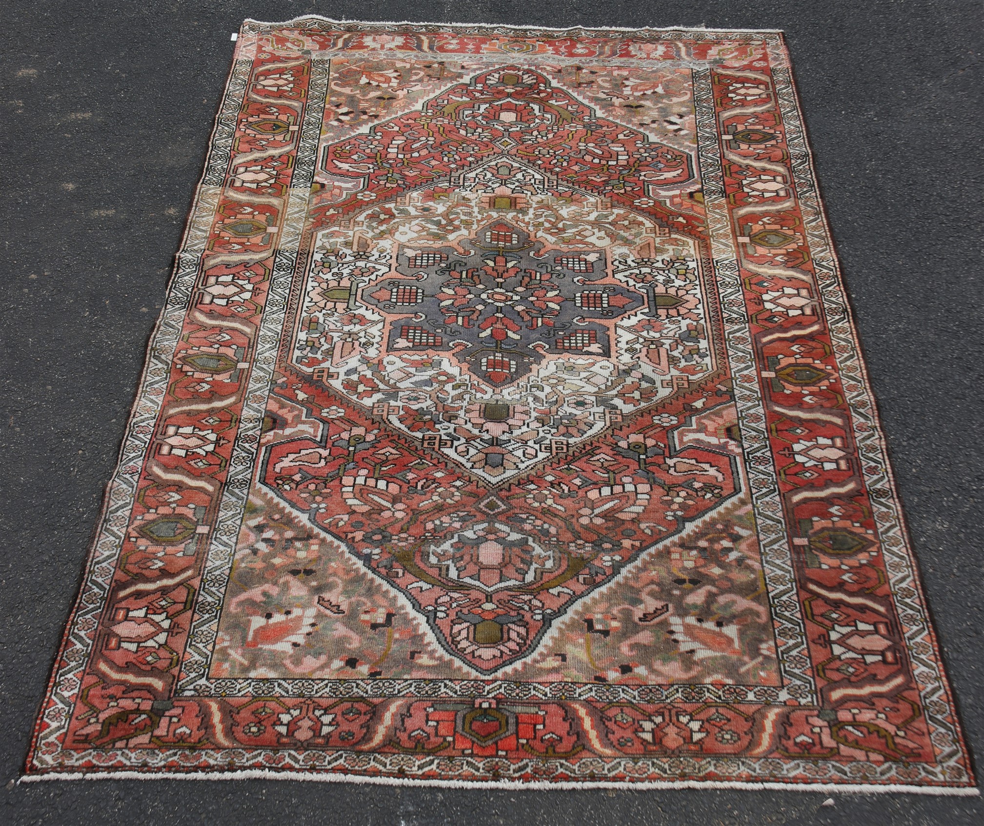 ORIENTAL RUG 6 9 X 10 4 BAKHTIARI 2c89db