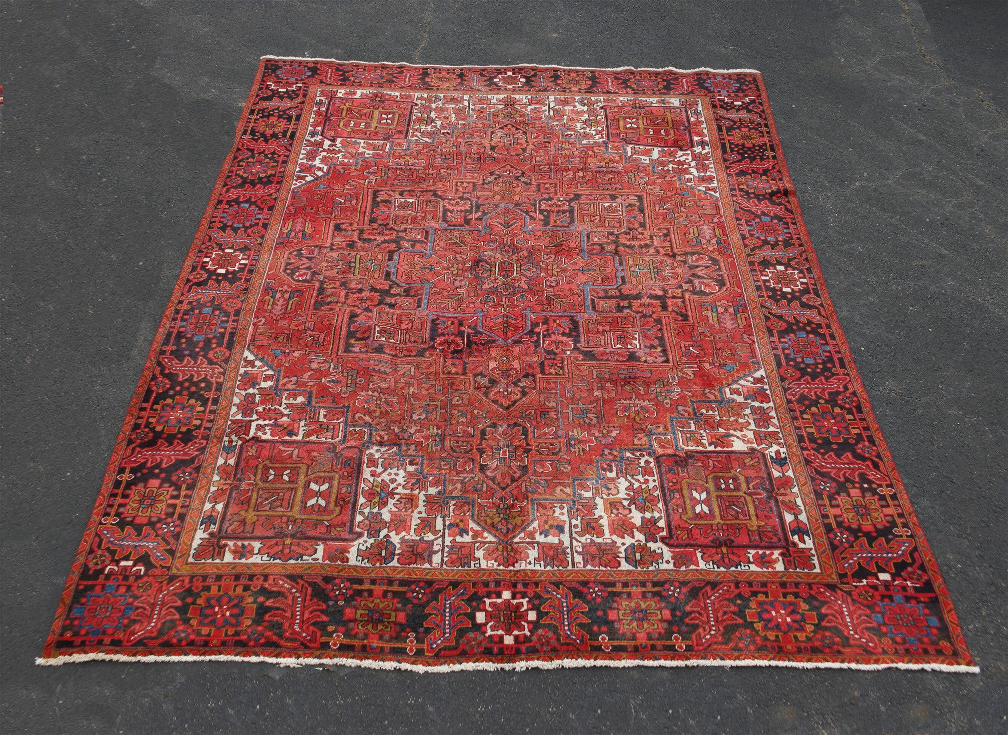 ORIENTAL RUG 9 10 X 13 HERIZ 2c8aa0