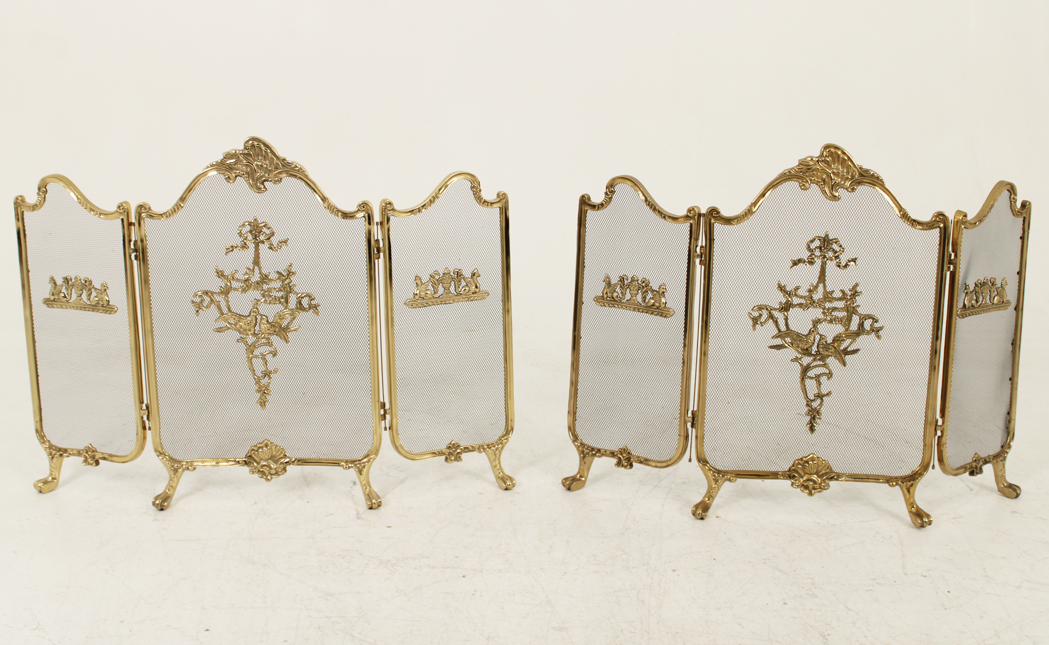 PAIR OF FRENCH GILT FIRESCREENS 2c8abc