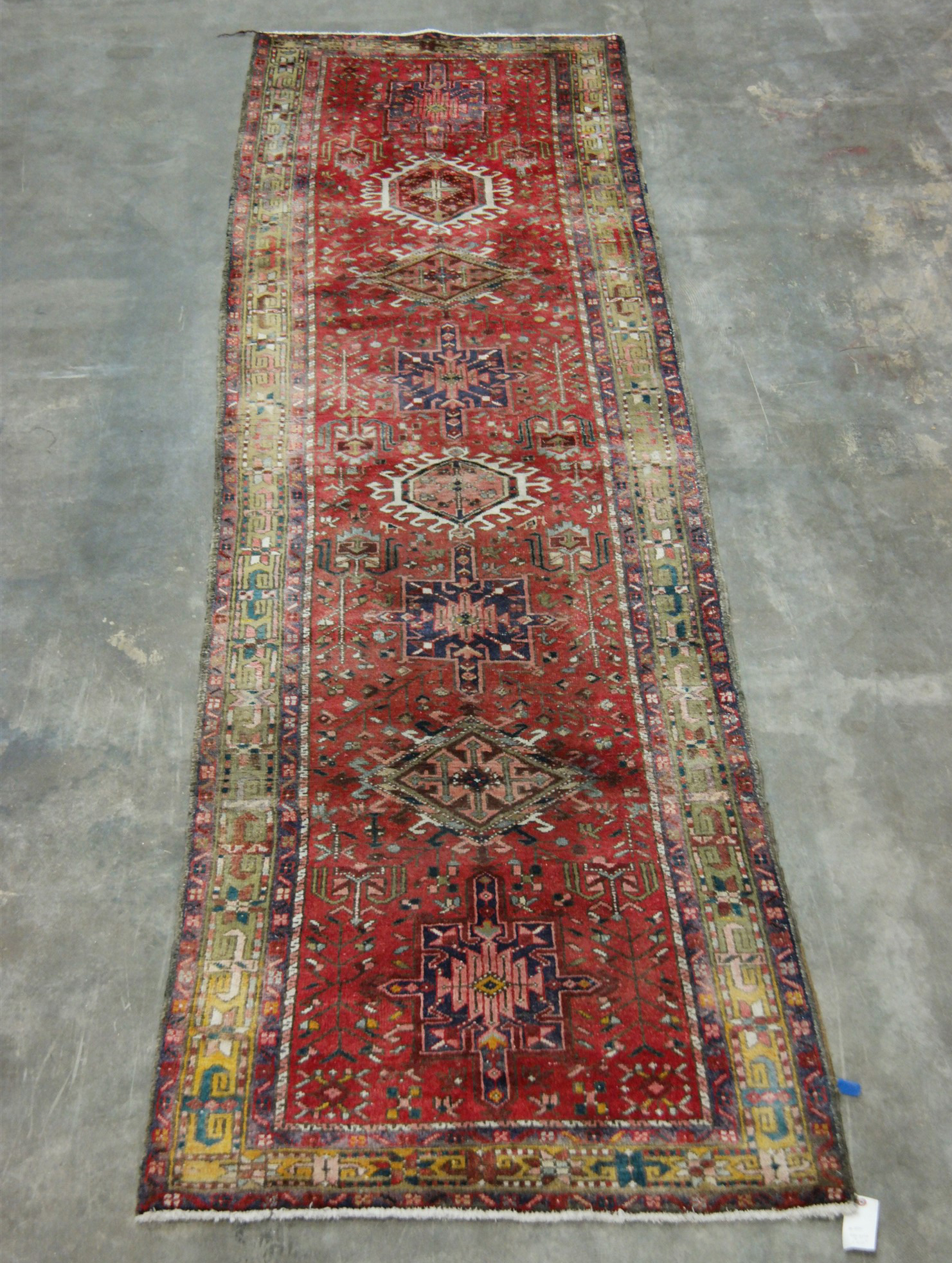 ORIENTAL RUG 3 7 X 12 5 KARAJEH 2c8b03