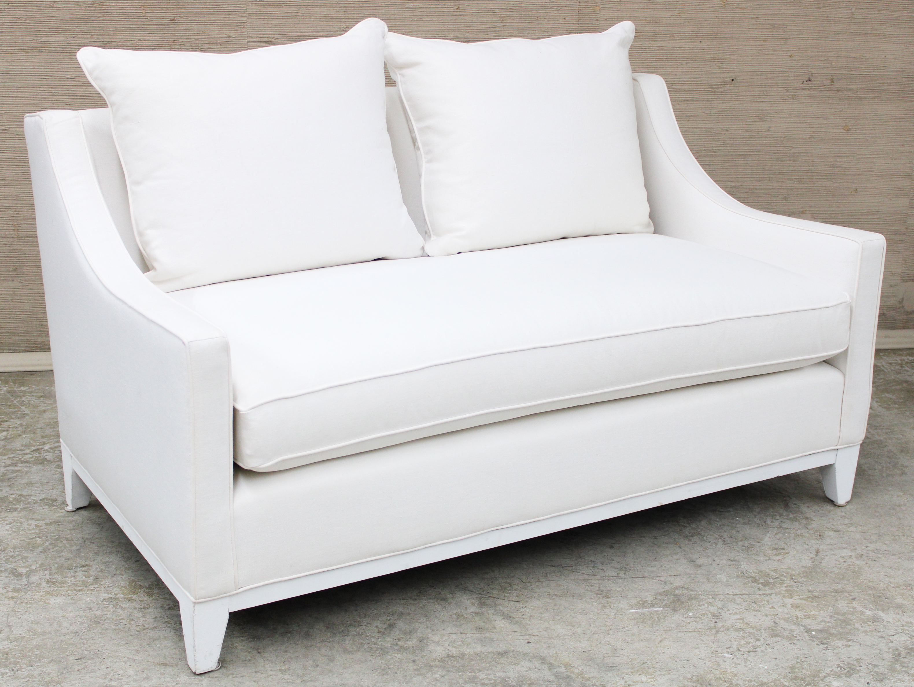 WILLIAMS SONOMA Upholstered white