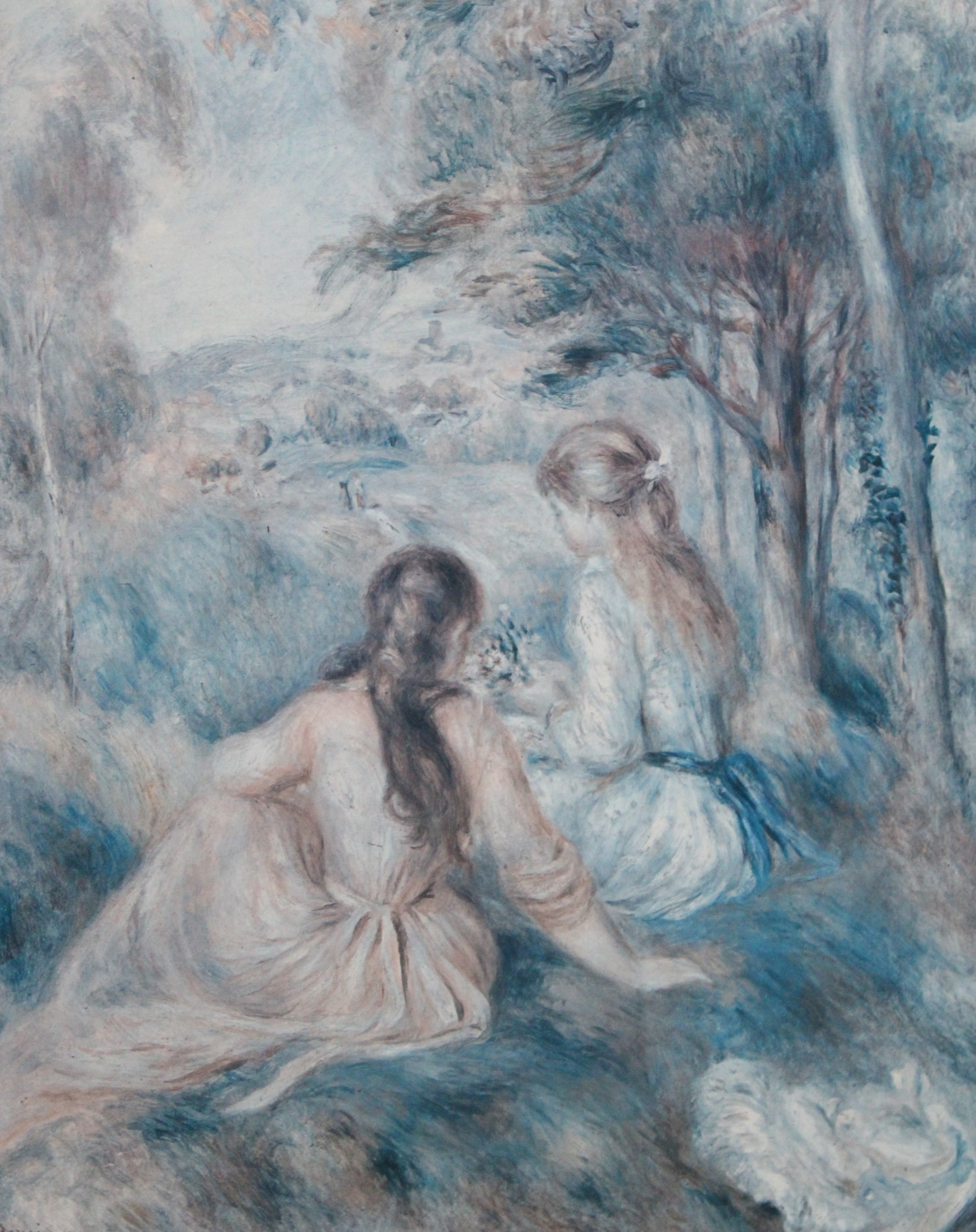 IN THE MEADOW, AFTER RENOIR Color