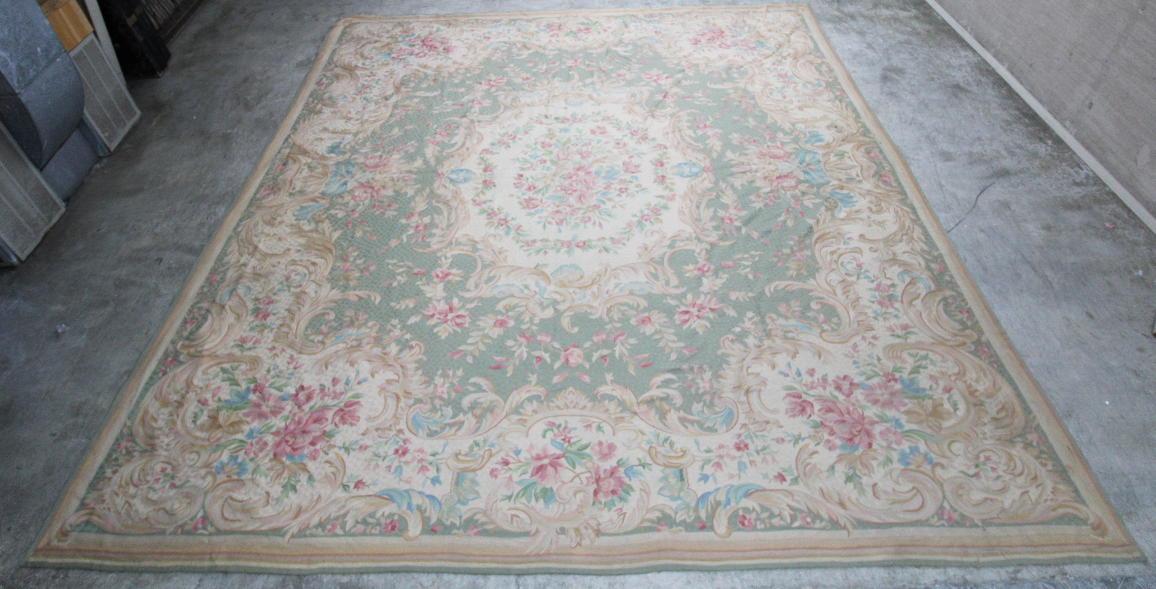 PALACIAL CHAIN STITCHED AUBUSSON