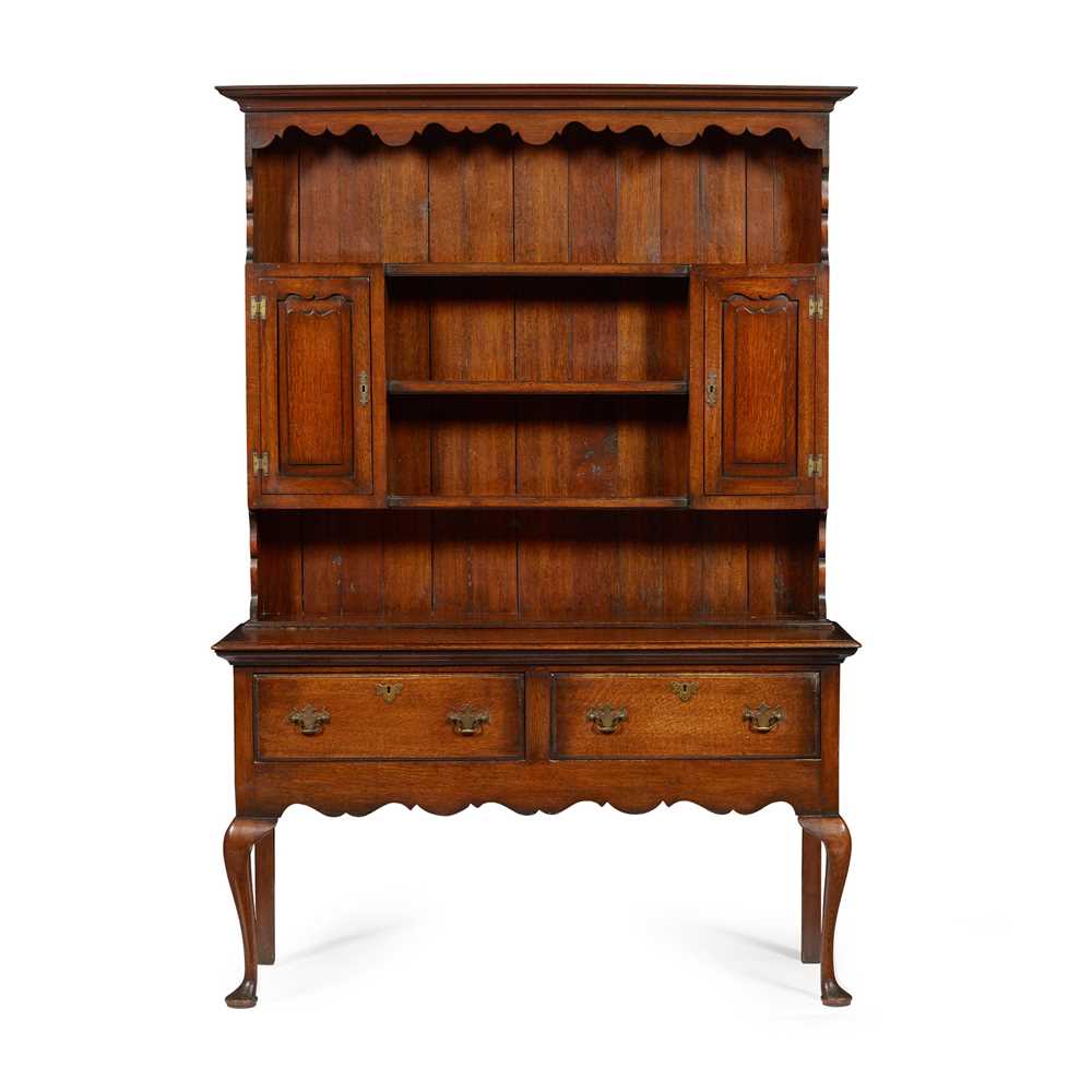 GEORGIAN STYLE OAK DRESSER
LATE