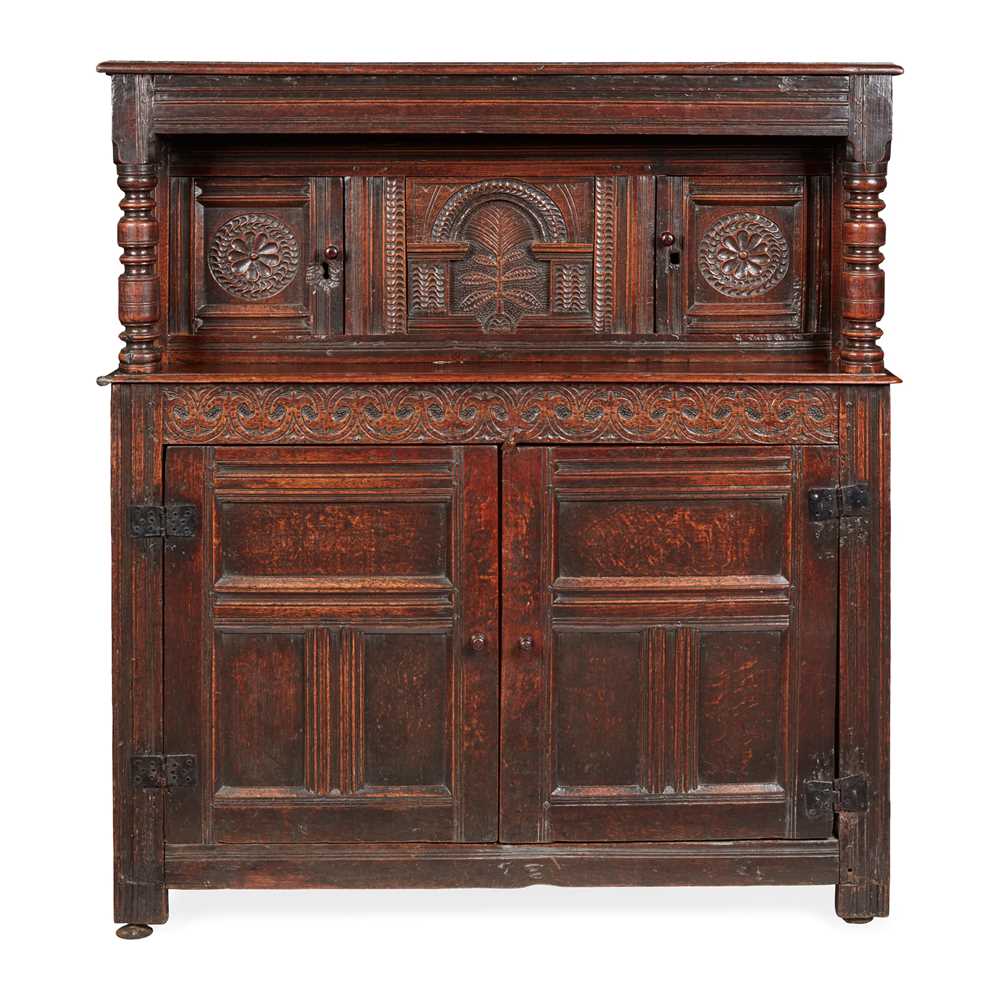 OAK PRESS CUPBOARD LATE 17TH CENTURY 2ca7b8