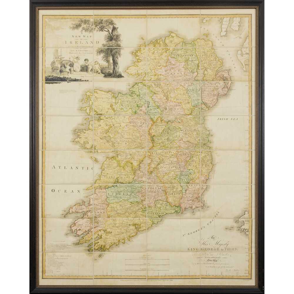 IRELAND [MAP] - BEAUFORT, THE REVEREND
