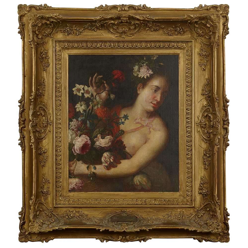 MANNER OF JEAN BAPTISTE VAN LOO FLORA 2ca8cb