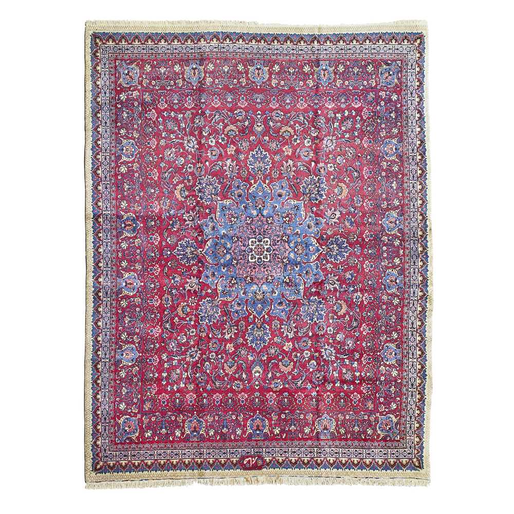 MASHAD CARPET, SIGNED SABER
NORTHEAST