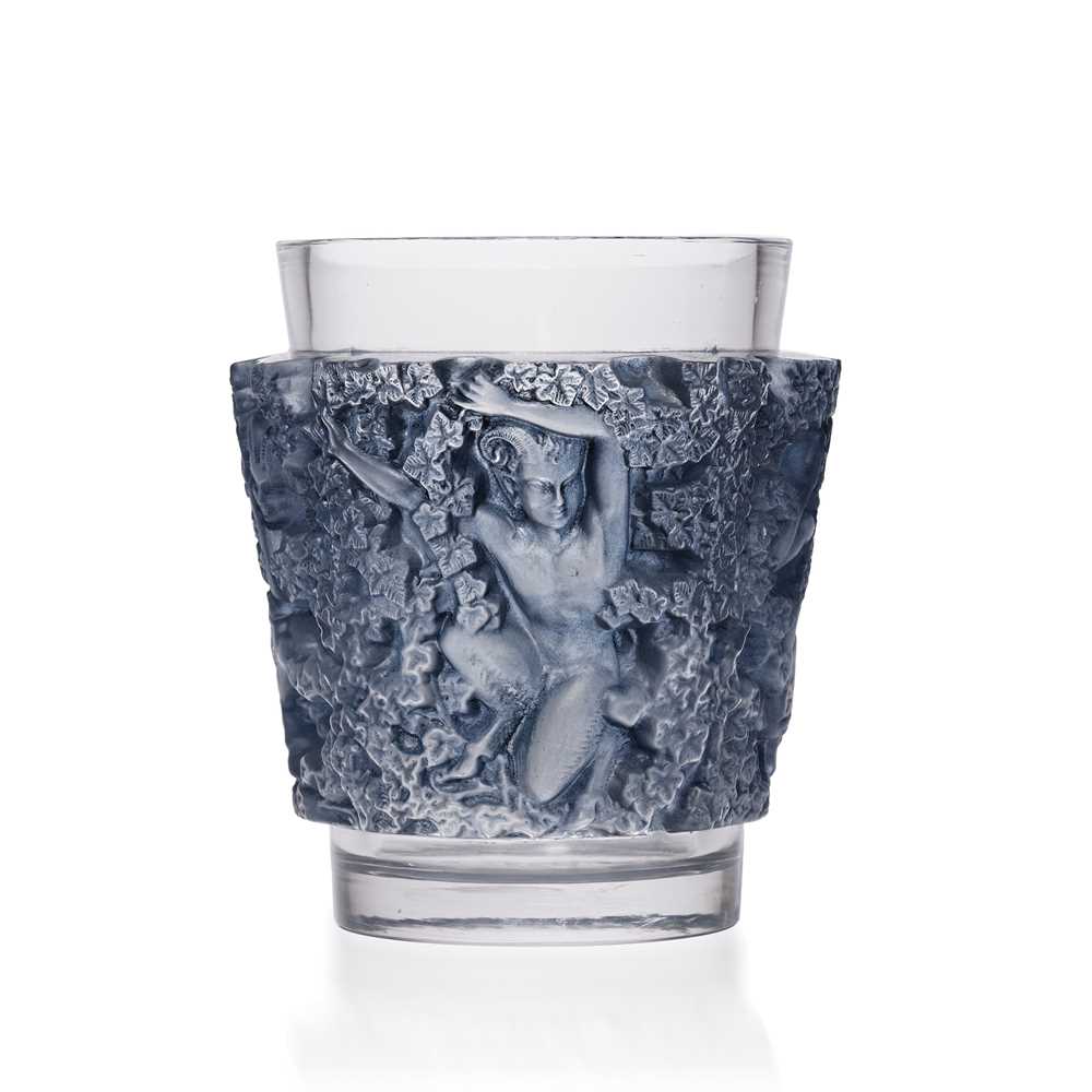 ‡ LALIQUE
BACCHUS VASE executed