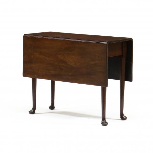 GEORGE II MAHOGANY DROP LEAF DINING 2c9298