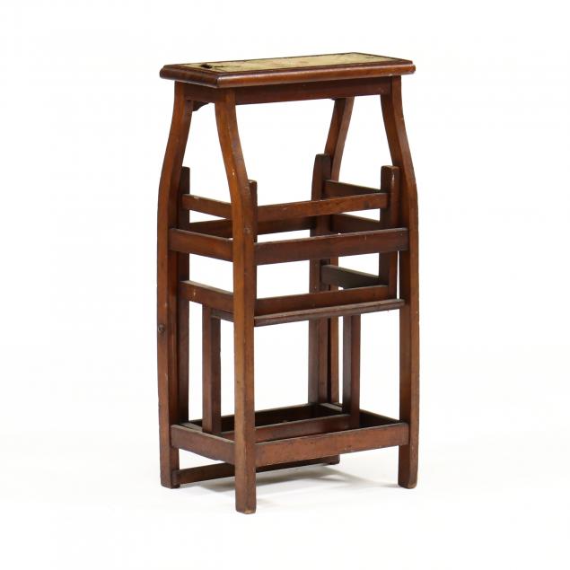 ANTIQUE ENGLISH MAHOGANY FOLDING